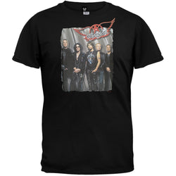 Aerosmith - Group Standing Adult T-Shirt