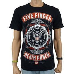 Five Finger Death Punch - Roughed Up Adult T-Shirt