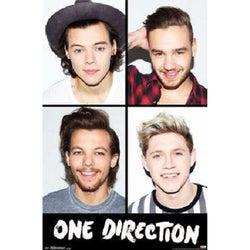 One Direction - Grid 22x34 Standard Wall Art Poster