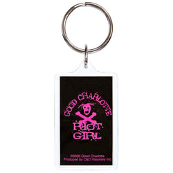 Good Charlotte - Riot Girl Keychain