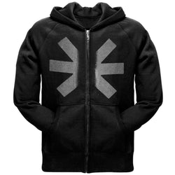 Red Hot Chili Peppers - Grey Asterisk Adult Zip Hoodie