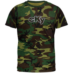 CKY - Corp Outline Camo Ringer T-Shirt