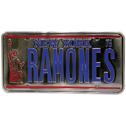Ramones - License Plate Belt Buckle
