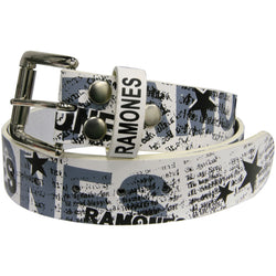 Ramones - All-Over Print Leather Belt