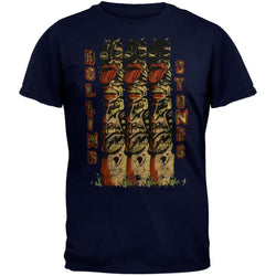 Rolling Stones -Statues Navy T-Shirt