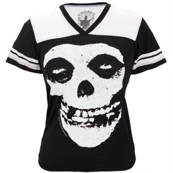Misfits - Skull Juniors Football T-Shirt