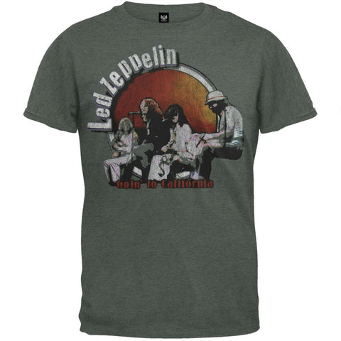 Led Zeppelin - Going To California Soft Adult T-Shirt
