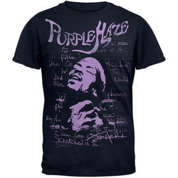 Jimi Hendrix - Purple Haze Navy Blue Soft T-Shirt