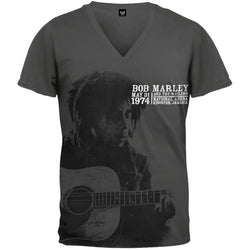 Bob Marley - National Arena 1974 Soft V-Neck T-Shirt