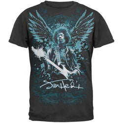 Jimi Hendrix - Wings Jumbo Print Soft T-Shirt