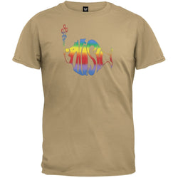 Phish - Rainbow Logo Tan T-Shirt