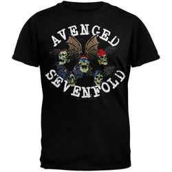 Avenged Sevenfold - Characters Black T-Shirt