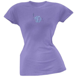 Phish - Logo Juniors Violet T-Shirt