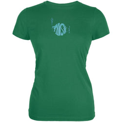 Phish - Logo Juniors Kelly Green T-Shirt