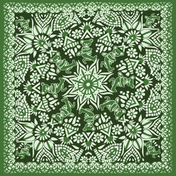 Grateful Dead - Green Bear Mandala Tapestry