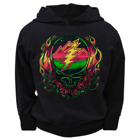 Grateful Dead - Scarlet SYF Black Toddler Hoodie
