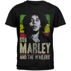 Bob Marley - Wailers Rasta Stripe T-Shirt