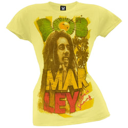 Bob Marley - Sun Is Shining Juniors T-Shirt