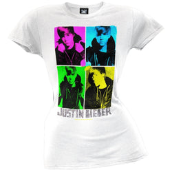 Justin Bieber - 4 Square Girls T-Shirt