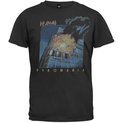 Def Leppard - Pyromania Album Black Adult T-Shirt
