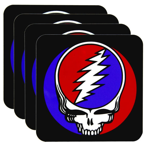 Grateful Dead - Steal Your Face 4 Piece Coaster Set