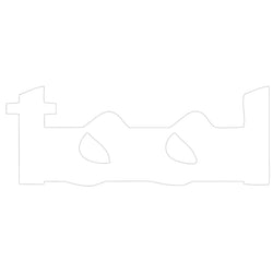 Tool - White Logo Cutout Decal