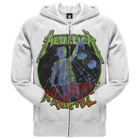 Metallica - Retro Justice Zip Hoodie