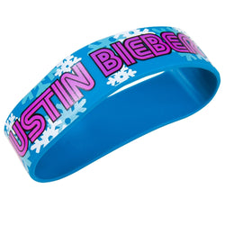 Justin Bieber - Snowflakes Rubber Wristband