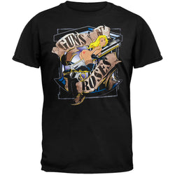 Guns N Roses - Gun Ride 2011 Tour T-Shirt