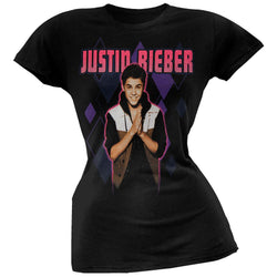Justin Bieber - Argyle Juniors T-Shirt