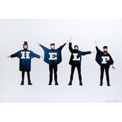 The Beatles - Help! Album Cover Medium Canvas Art