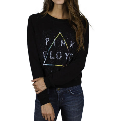 Pink Floyd - Cosmic Triangle Juniors Sweatshirt