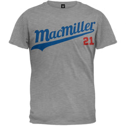 Mac Miller - 21 Baseball Script Soft T-Shirt