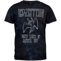 Led Zeppelin - USA Tour 1977 Tie Dye T-Shirt