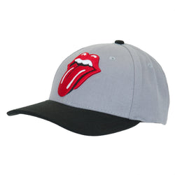 Rolling Stones - Classic Tongue 50th Anniversary Grey Adjustable Baseball Cap