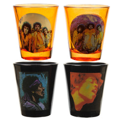 Jimi Hendrix - Album Covers Shot Glasses 4 Pack Set