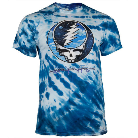 Grateful Dead - Space Your Face Sky Tie Dye T-Shirt