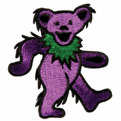 Grateful Dead - Purple Dancing Bear Small Patch