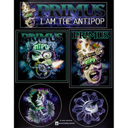 Primus - Antipop - Set Of 5 Stickers