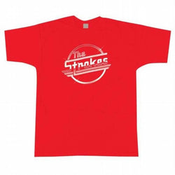 Strokes - Classic Logo Red Adult T-Shirt