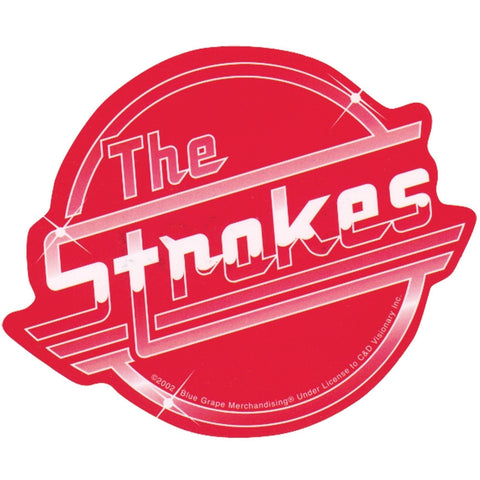 Strokes - Classic Logo - Red Sticker