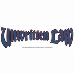 Unwritten Law - Logo - Decal