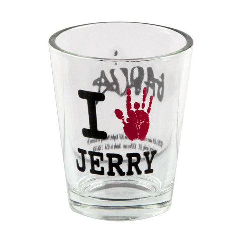 Jerry Garcia - I Handprint Jerry Shot Glass