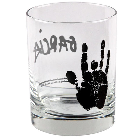 Jerry Garcia - Jerry Handprint Double Old-Fashioned Glass