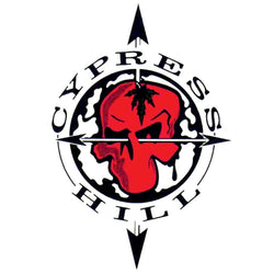 Cypress Hill - Skull & Arrows - Cling On Decal