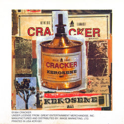 Cracker - Kerosene Hat Cling-On Sticker