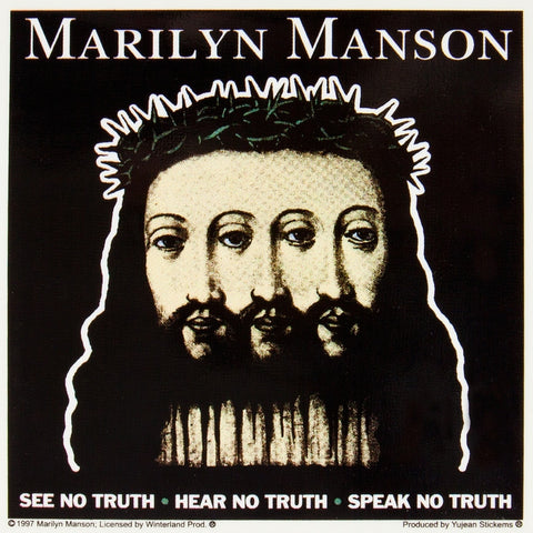 Marilyn Manson - Trinity Sticker