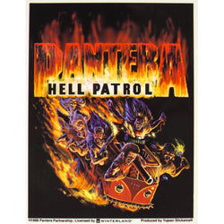 Pantera - Hell Patrol Sticker