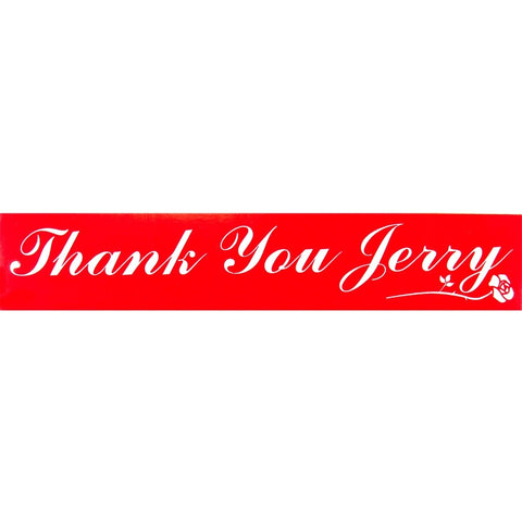 Grateful Dead - Thank You Jerry Decal