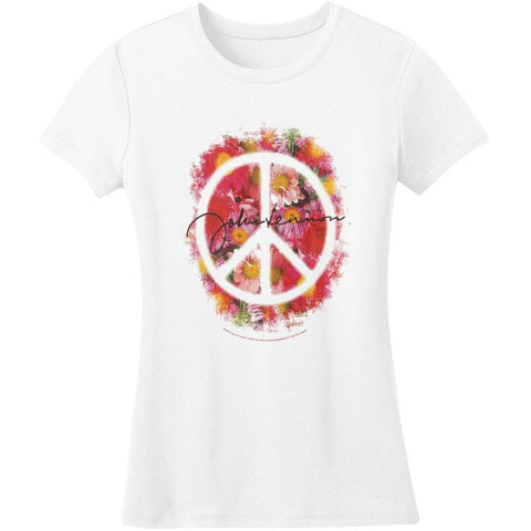 John Lennon - Peace Juniors T-Shirt